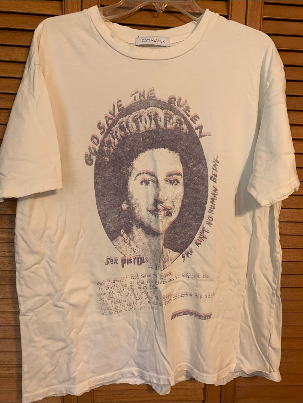 Daydreamer SexPistols God Save the Queen T-shirt